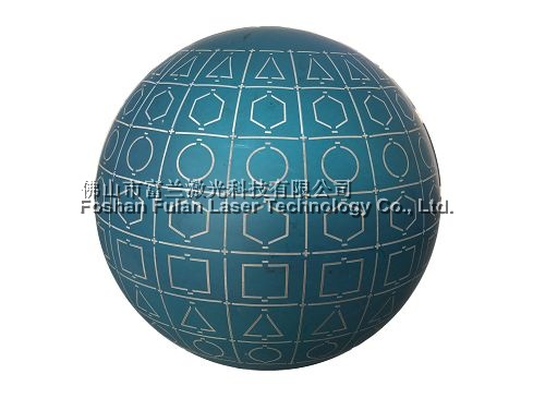 異形同軸圓形球體(tǐ)3D激光(guāng)打标鐳雕